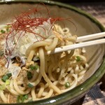 担々まぜそば（追い飯付）…税込950円