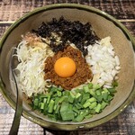 麺や 結 - 台湾まぜそば（追い飯付）…税込950円
