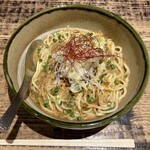 麺や 結 - 担々まぜそば（追い飯付）…税込950円