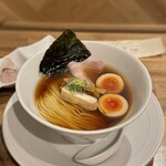 酒肴場 屯 - 麺線美しい津軽煮干し中華そば