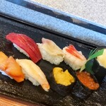 日本橋 - 寿司うどんセット特