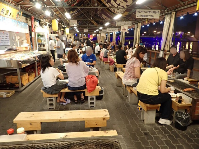 岸壁　炉ばた - 釧路（ろばた焼き）の写真