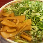 本家 第一旭 - メンマラーメンネギ増し
