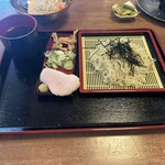 中華そば 文四郎 - 中華ざる800円