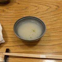 馳走 なか川 - アナゴのスープ