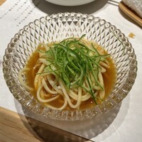 和 のぎ - カレー冷麺。