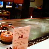 ステーキハウス神楽 垂水本店 - 綺麗に磨かれた鉄板です！！