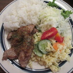 小さな街の食堂 cafe MISTY - プレートを上から