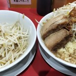 あいすべきものすべてに - ラーメン並（400gニンニクヤサイマシマシ）（1,100円）