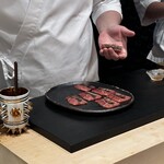 照寿司 - 大トロの炙り