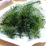 ふぐと沖縄 あら垣 - 追加注文の海ブドウ値段失念