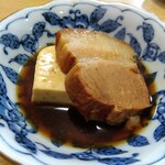 ふぐと沖縄 あら垣 - ラフテーと豆腐