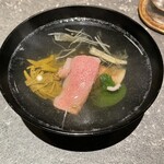 かまど焼 NIKUYOROZU - リブとろ椀しゃぶ