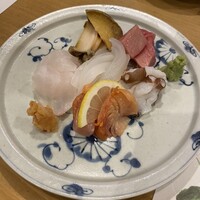 旨い魚と旬菜料理 ふくとく - おまかせお造り