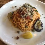 カフェ ヴォーグ ルビー - トマトの冷製パスタ