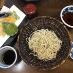 そば処 湧水 - 湧水天盛りそば