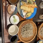 手挽きそば 一心 - 末っ子のおまかせ天ざる