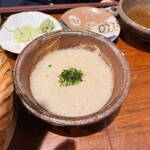 手挽きそば 一心 - ミニとろろ