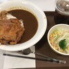 すき家 - 期間限定】タンドリーチキンカレー(並盛)　+ サラダセット（サラダ・みそ汁→コカ・コーラＭ）