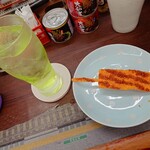 鉄道バー 駅 - マルーンハイと串カツ