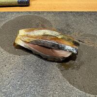 鮨 匠海 - 〆鯖は程良い酸味にしっかりした立派な身を味わえた一貫