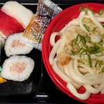 マルエツ プチ - 料理写真:握り寿司うどんセット