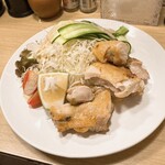 すみれ - 若鶏もも塩焼き700円