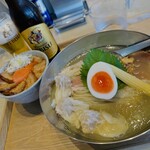 宍道湖しじみ中華蕎麦 琥珀 - 