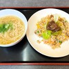 友屋 - 牛バラやきめしセット　ミニラーメン