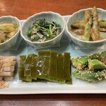 うまいもの 楽味 - お野菜いろいろ野菜盛り