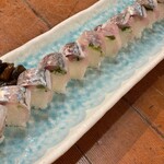 うまいもの 楽味 - 鯵寿司