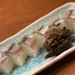 うまいもの 楽味 - 新子寿司