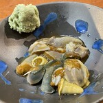 うまいもの 楽味 - 鮑の肝