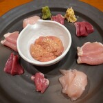 炭匠きしもと - 五種盛り