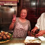 すしやのたい悟 - 柳鮨の主人と奥様です。