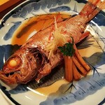 すしやのたい悟 - 最後の「のどぐろ煮漬け」