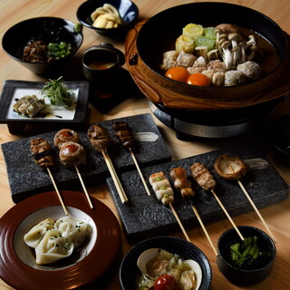コース料理をオススメしております