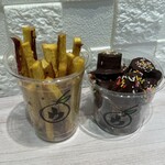 U-cafe - 大学芋とチョコバナナ