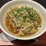 中華屋 Jan - 冷やしネギラーメン ¥950