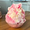 大西商店 - 氷　イチゴミルク