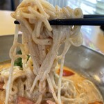 ガスト - 濃厚トムヤム豆乳クリーム冷麺　900円