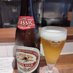 中華ダイニング 一途一心 - キリンクラシックラガー中瓶680円