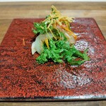 中華ダイニング 一途一心 - 真鯛刺身サラダ