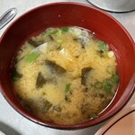 洋食の店 南海 - 味噌汁