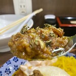 ヌードル＆スパイスカレー 今日の1番 - キーマカレー ※隠し味のカスリメティが堪らない！