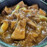 ラーメン 太郎 - パーコー麺 (カレー丼セット+480円) 1470円