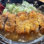 ラーメン 太郎 - パーコー麺 (カレー丼セット+480円) 1470円