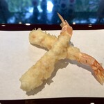 京都祇園 天ぷら八坂圓堂 - 車海老