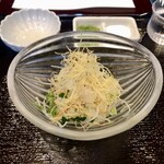 京都祇園 天ぷら八坂圓堂 - お口直し・特製サラダ