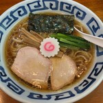 手打ち中華そば 竹の助 - 中華そば　800円